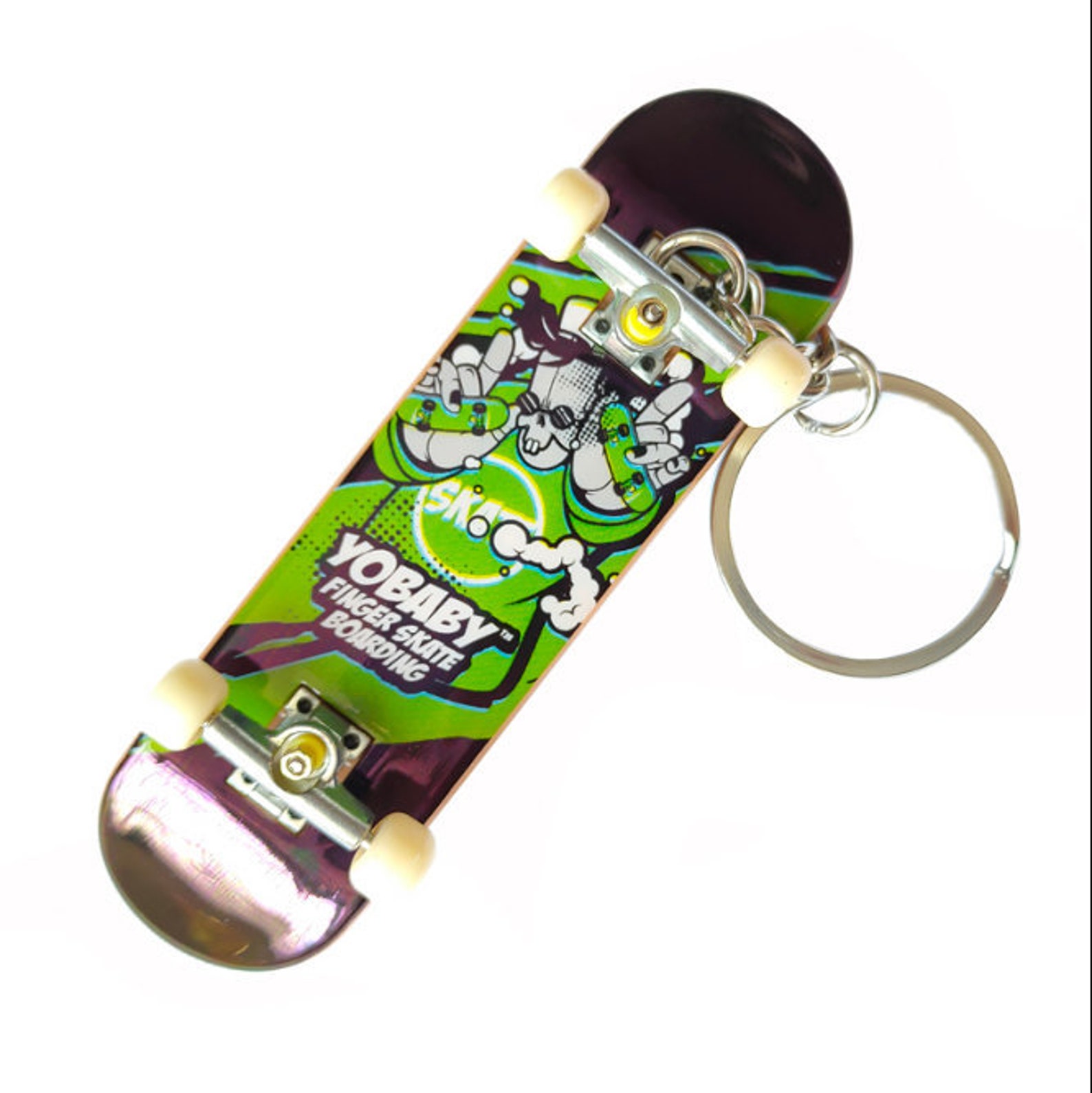 Skateboard Keychain Finger Skateboard Keychain lanyard for Etsy