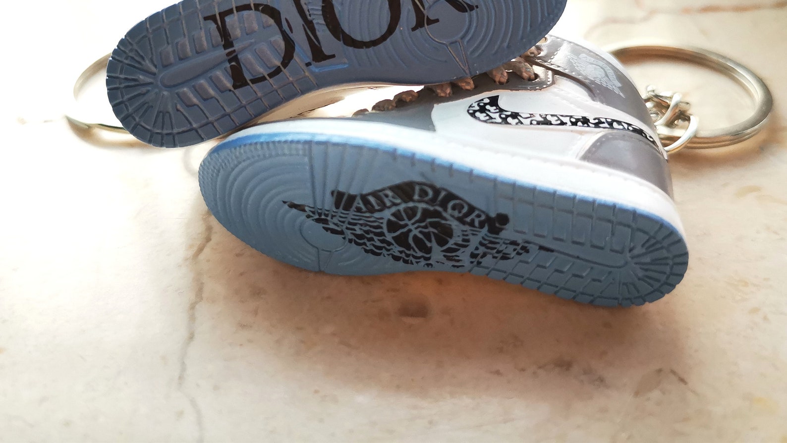 Jordan Dio keychain Pair Air Jordan 1 Key Chain Nike Etsy