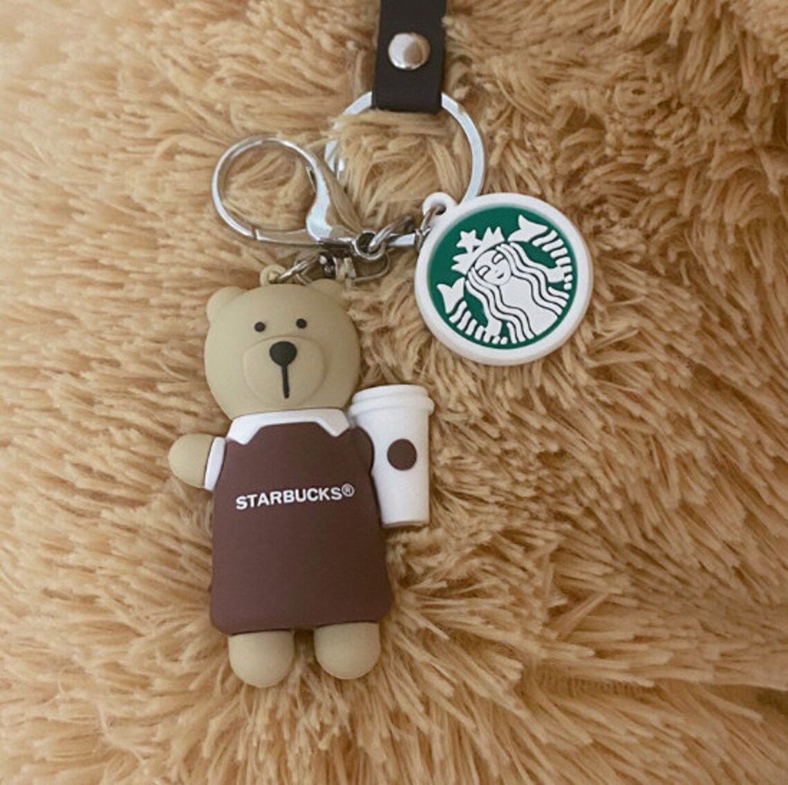Starbucks Bear Key Chain starbucks keychain best friend Etsy