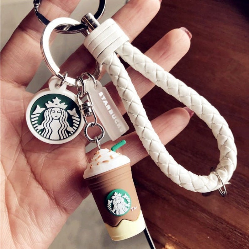 Starbucks Cup Keychain Starbucks keychain best friend gifts Etsy