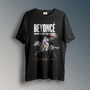 Queen B | Wild West Carter | Koszulka Carter | Era Queen B | Koszulki graficzne | Unisex | Mężczyźni i kobiety | Dzieci | Koszulka IF55