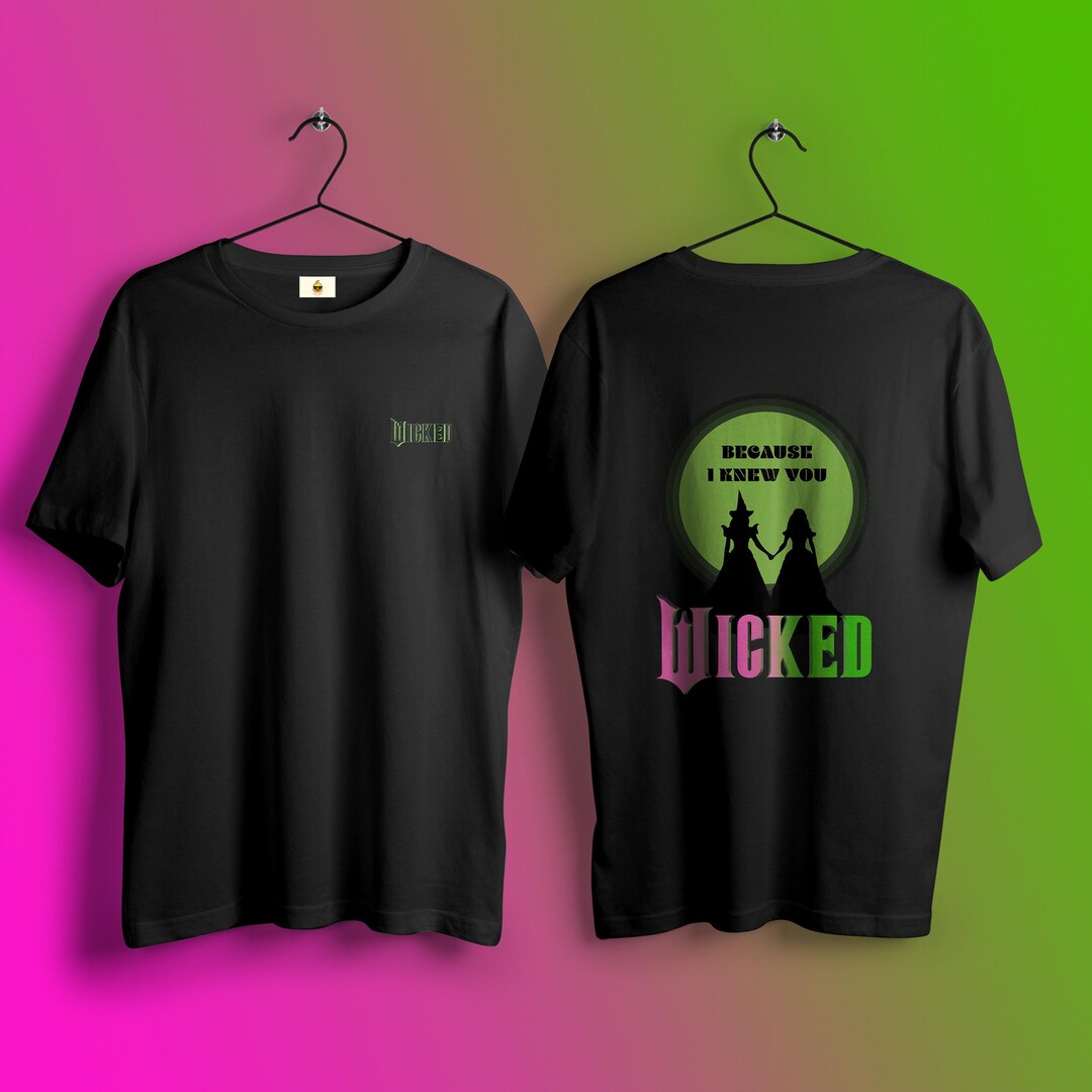 Wicked the Musical T-shirt: Wizard of Oz Broadway Tee - Etsy