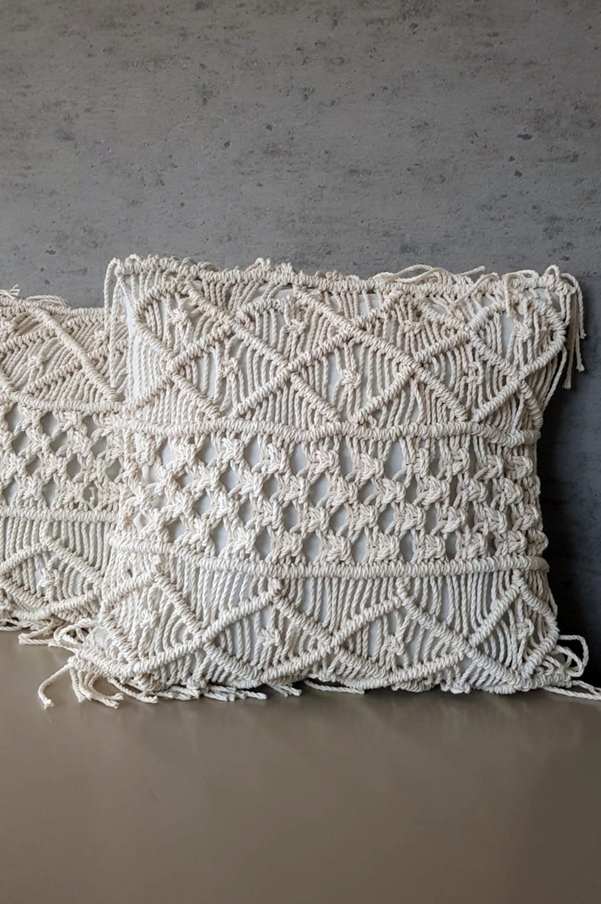 Handmade Macrame Pillow Cover, Pillowcase Etsy UK