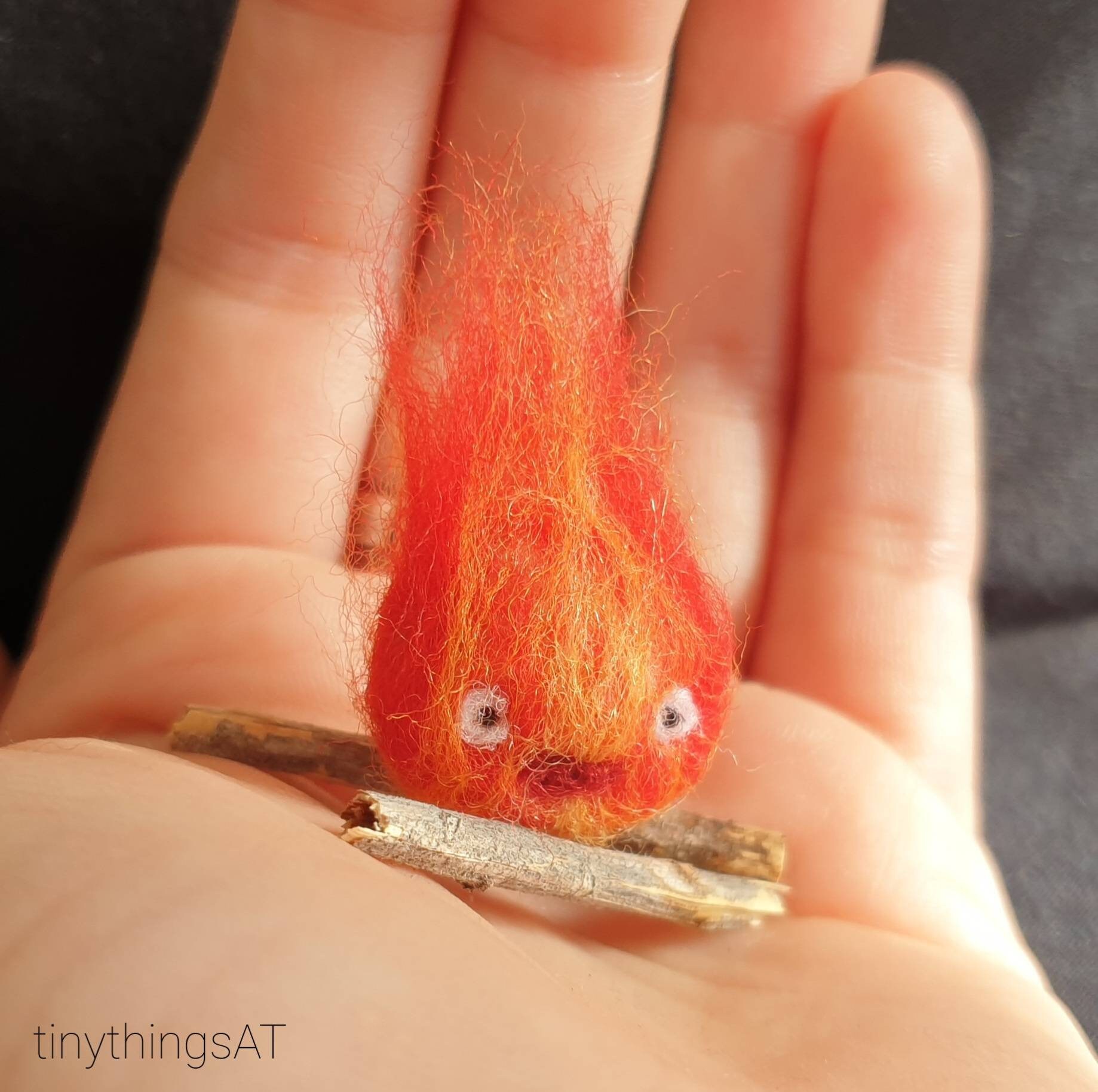 Calcifer figurine Studio Ghibli Das wandelnde Schloss | Etsy