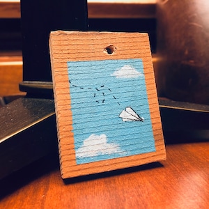 Aesthetic Wood Block Painting