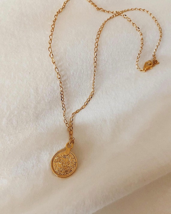 Recycled Ottoman Coin Necklace - Etsy