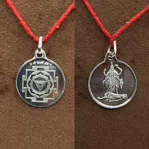 Kali Yantra Silver Locket – 5 Grams