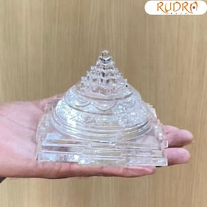 Crystal Shree Yantra ( 3 inch )
