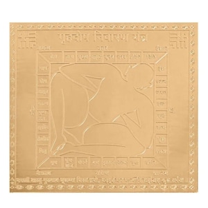 Vastu Purush Gruh Dosh Nashak Yantra - 3 Inches