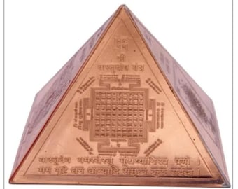 Copper Wealth Pyramid for Vastu