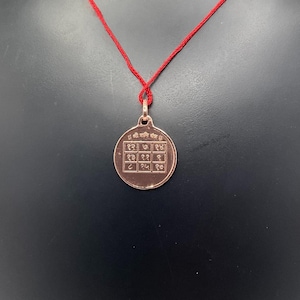 Shani Yantra Locket Copper