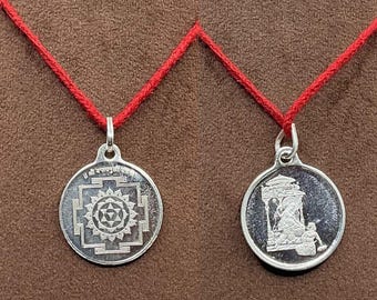 Baglamukhi yantra locket in Silver – 5 Grams