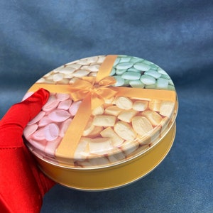 Vintage Buttermints Tin with Bow
