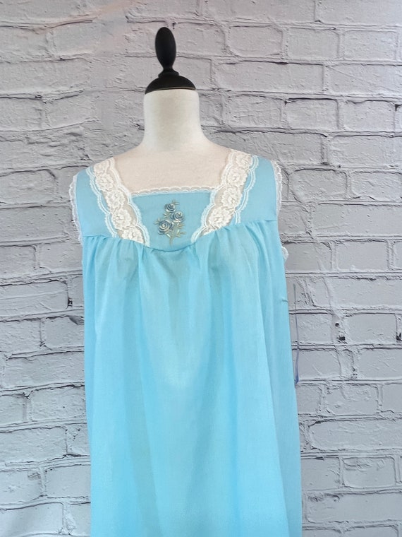 Vintage Nightgown  Katz Babydoll Nightgown New wi… - image 5