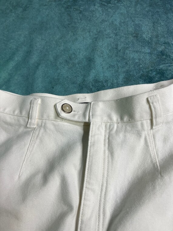 Vintage White Stirrup Pants Lizwear by Liz Claiborne … - Gem