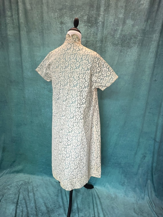 Vintage Robe Judy n Jill Robe Loungewear Cream La… - image 2