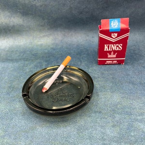 Vintage Ashtray Holiday Inn Smoked Glass Hotel Ashtray