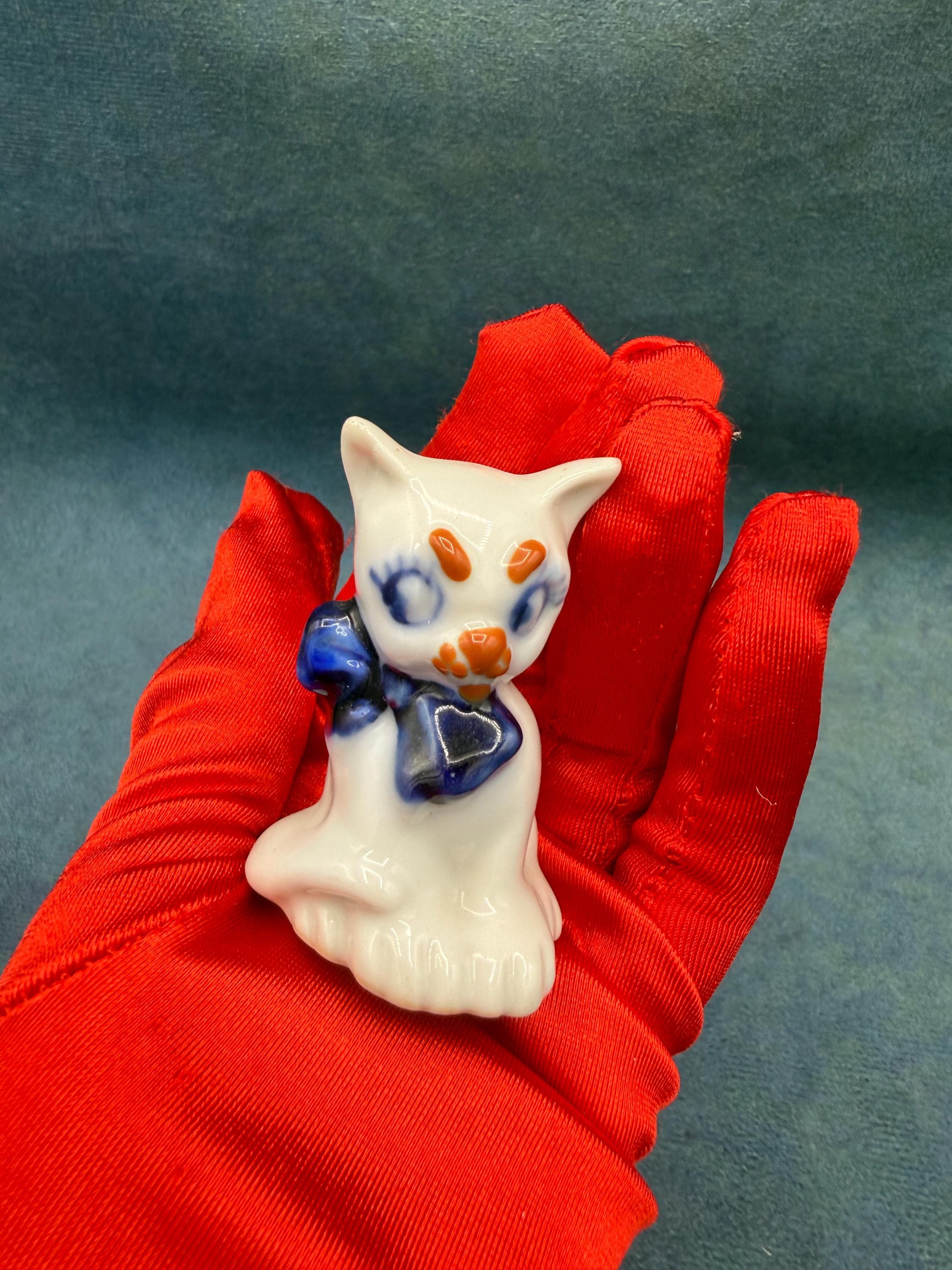 Occupied Japan Cat Figurines - Etsy