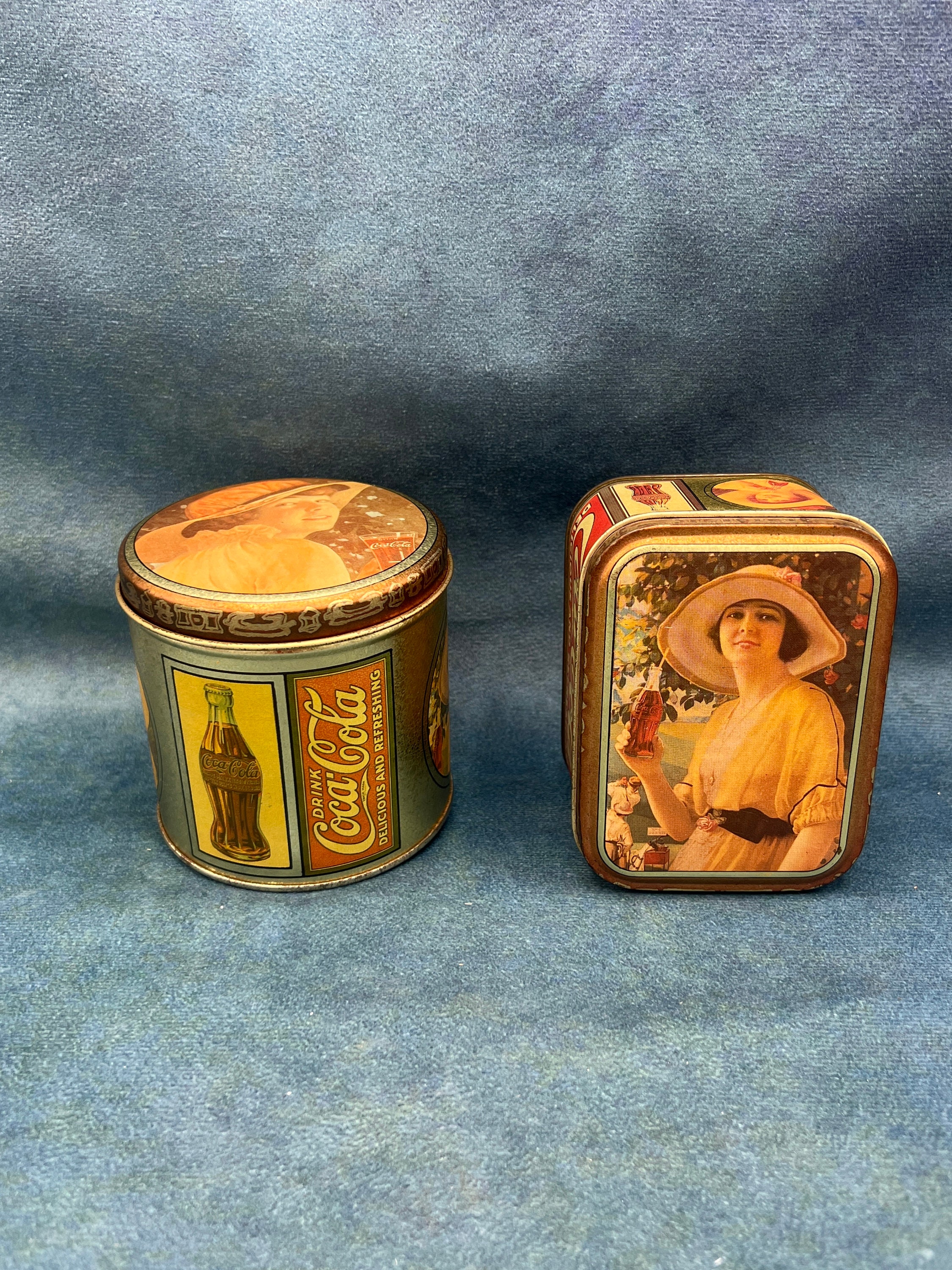 Vintage Coca Cola Tins: 1984 Bristol Ware Set - Etsy