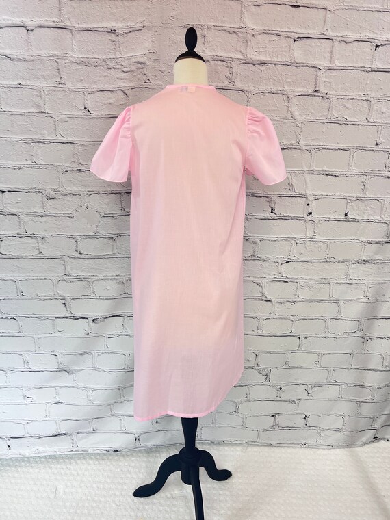 Vintage Nightgown Katz Pink Babydoll - image 4