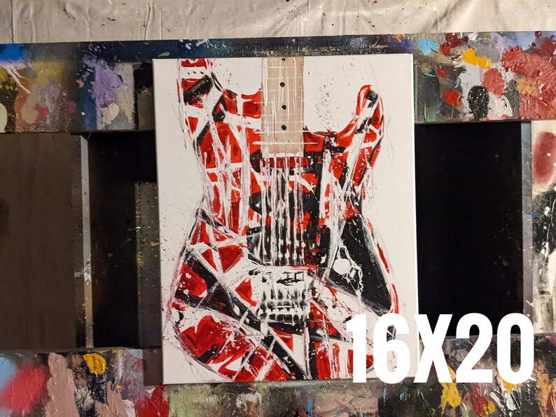painting frankenstrat