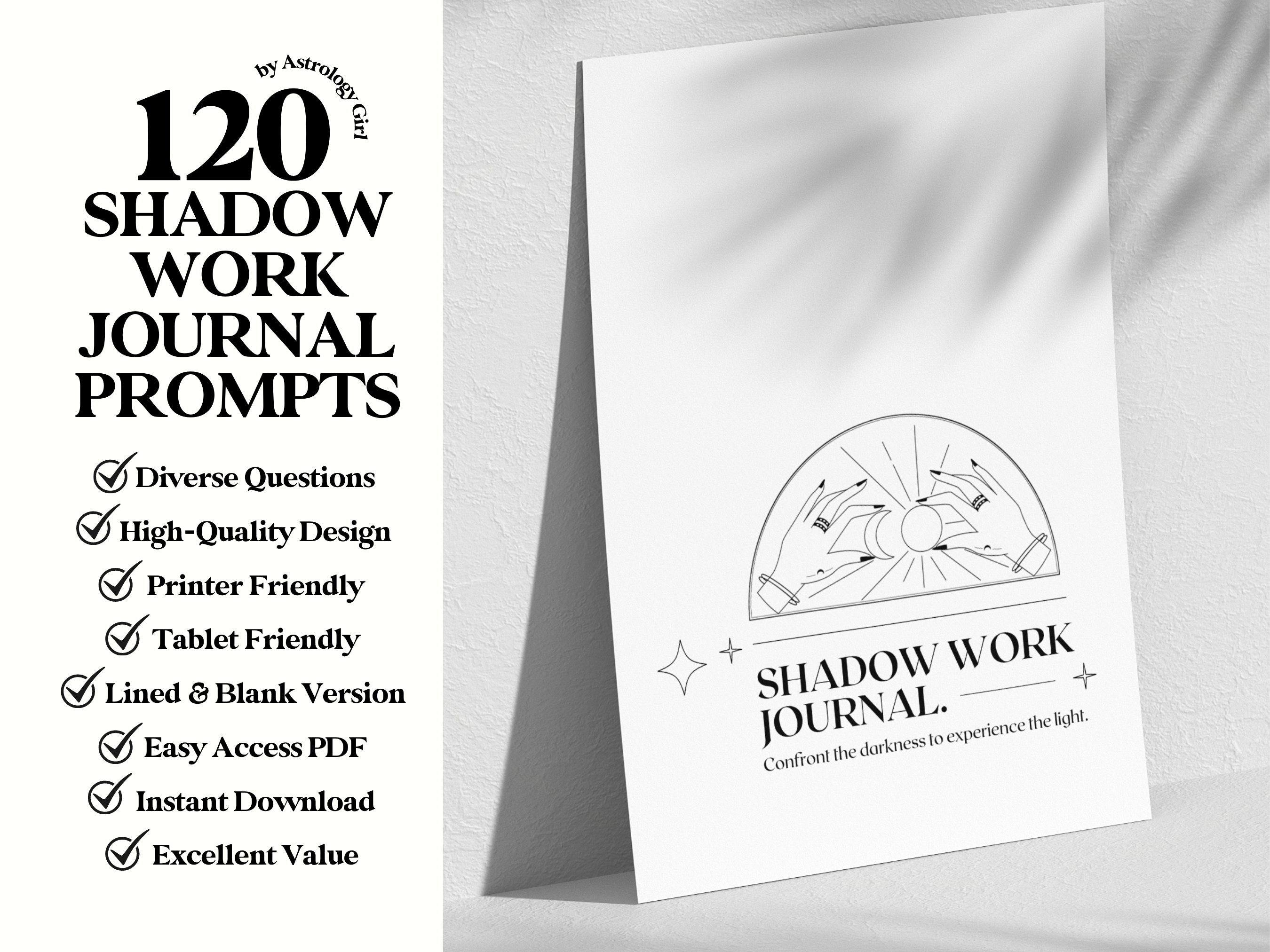 Printable Shadow Work Journal for Relationship Trauma [PDF]