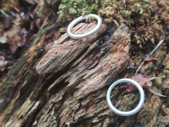 925 Sterling Silver Stackable Bands - US Size 7 -… - image 6