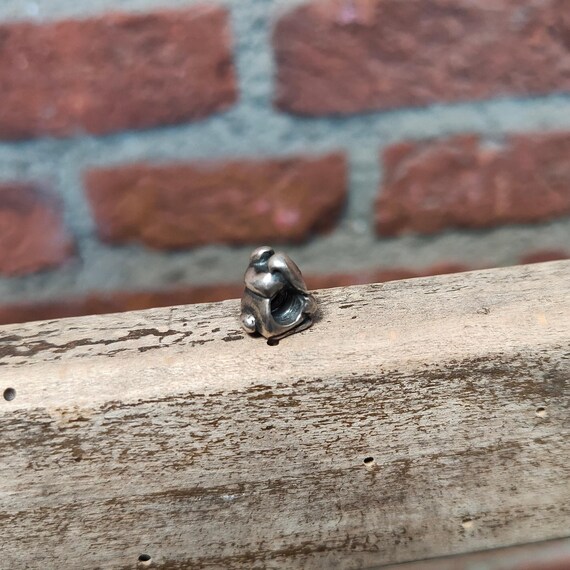 Retired Pandora Sterling Silver Rabbit Charm: 925… - image 6