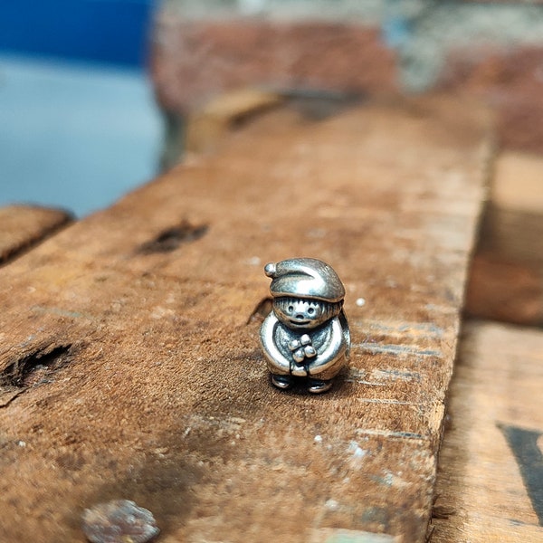 Charm en perles d'argent sterling Gnome par Pandora - 790416 - Retraité, 925 ALE