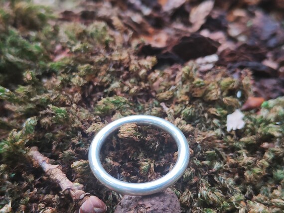 925 Sterling Silver Stackable Bands - US Size 7 -… - image 9