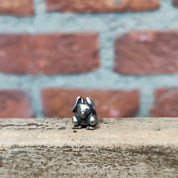 Retired Pandora Sterling Silver Rabbit Charm: 925… - image 8