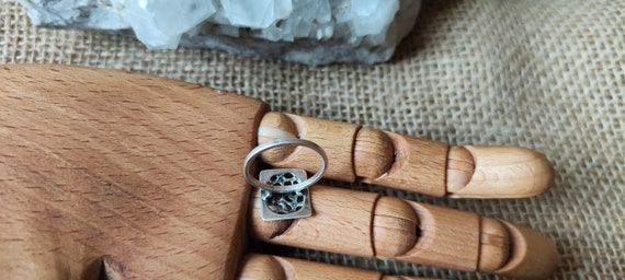 Vintage 835 Silver Abstract Ring - Dutch Design, … - image 17