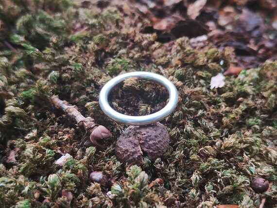 925 Sterling Silver Stackable Bands - US Size 7 -… - image 10