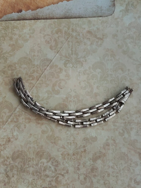 Impressive Sterling silver choker necklace from M… - image 8