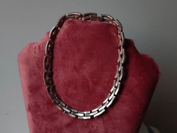 Impressive Sterling silver choker necklace from M… - image 2