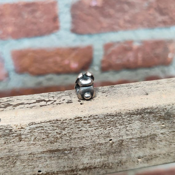 Retired Pandora Sterling Silver Rabbit Charm: 925… - image 5