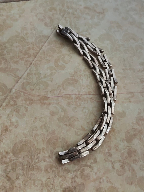 Impressive Sterling silver choker necklace from M… - image 9