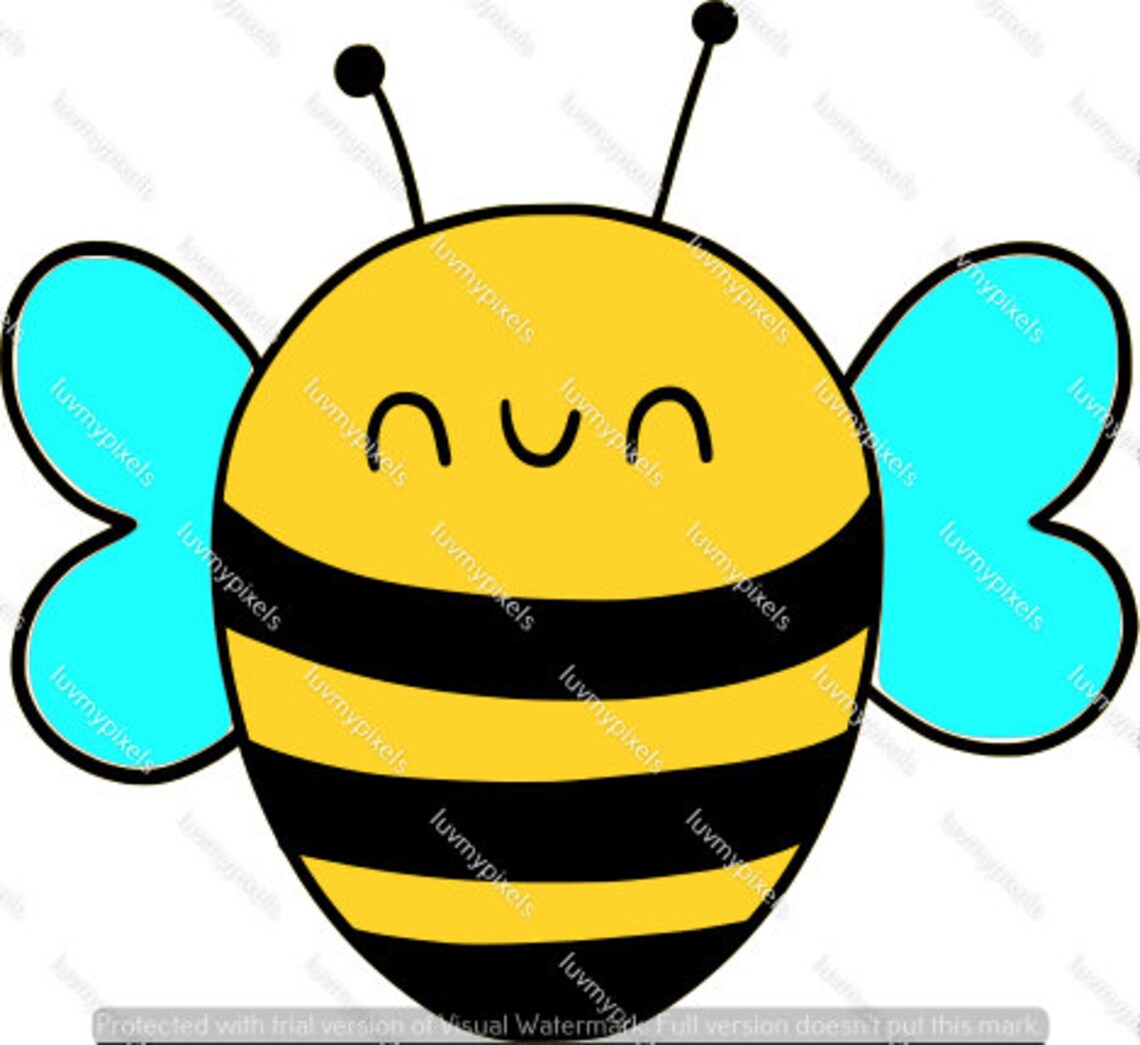 Download Bee bundle Clipart SVG PNG Files | Etsy