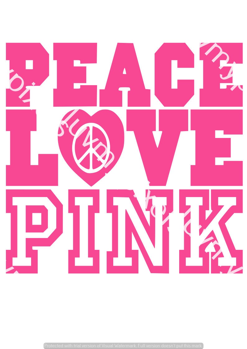 Download Clip Art Art Collectibles Vs Love Pink Svg Bundle Cricut Silhouette Svg Clip Art Pink Nation Digital File