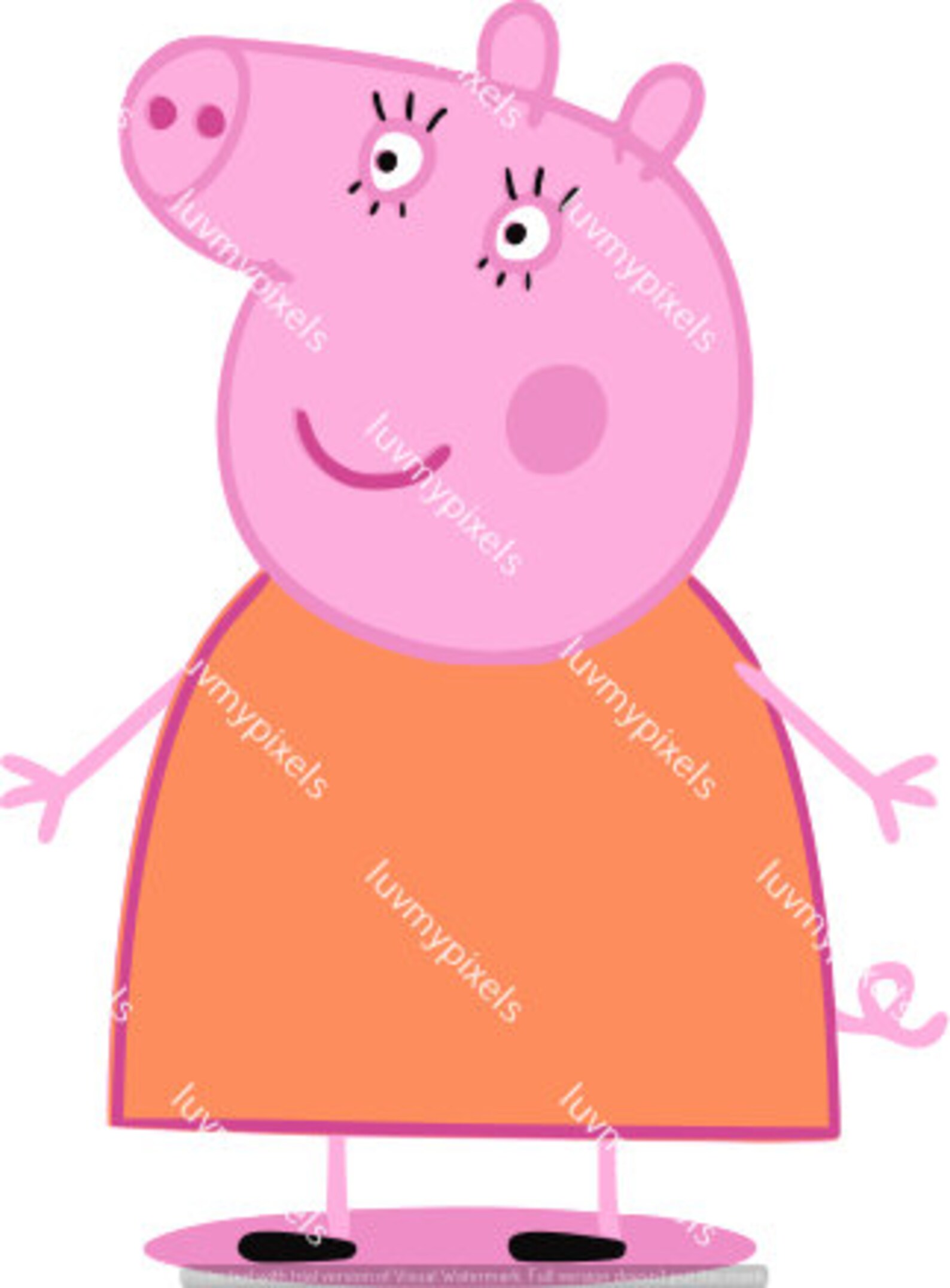 Peppa Pig Bundle Peppa Pig Svg Peppa Pig Svg Cricut | Etsy UK