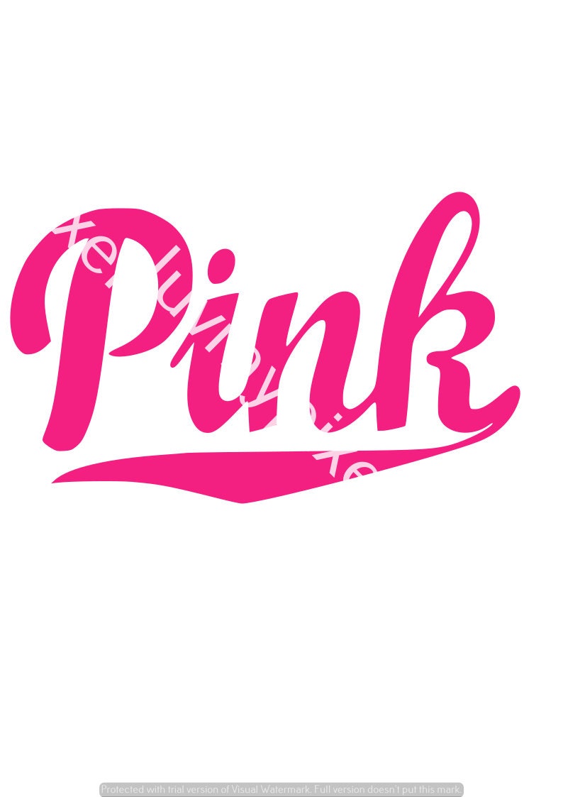 Love Pink SVG Bundle Clip Art VS Pink Nation SVG Digital - Etsy
