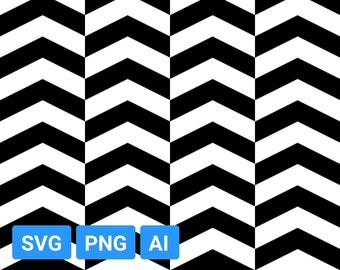 Chevron Pattern: Geometric Abstract Background (SVG, PNG, AI)