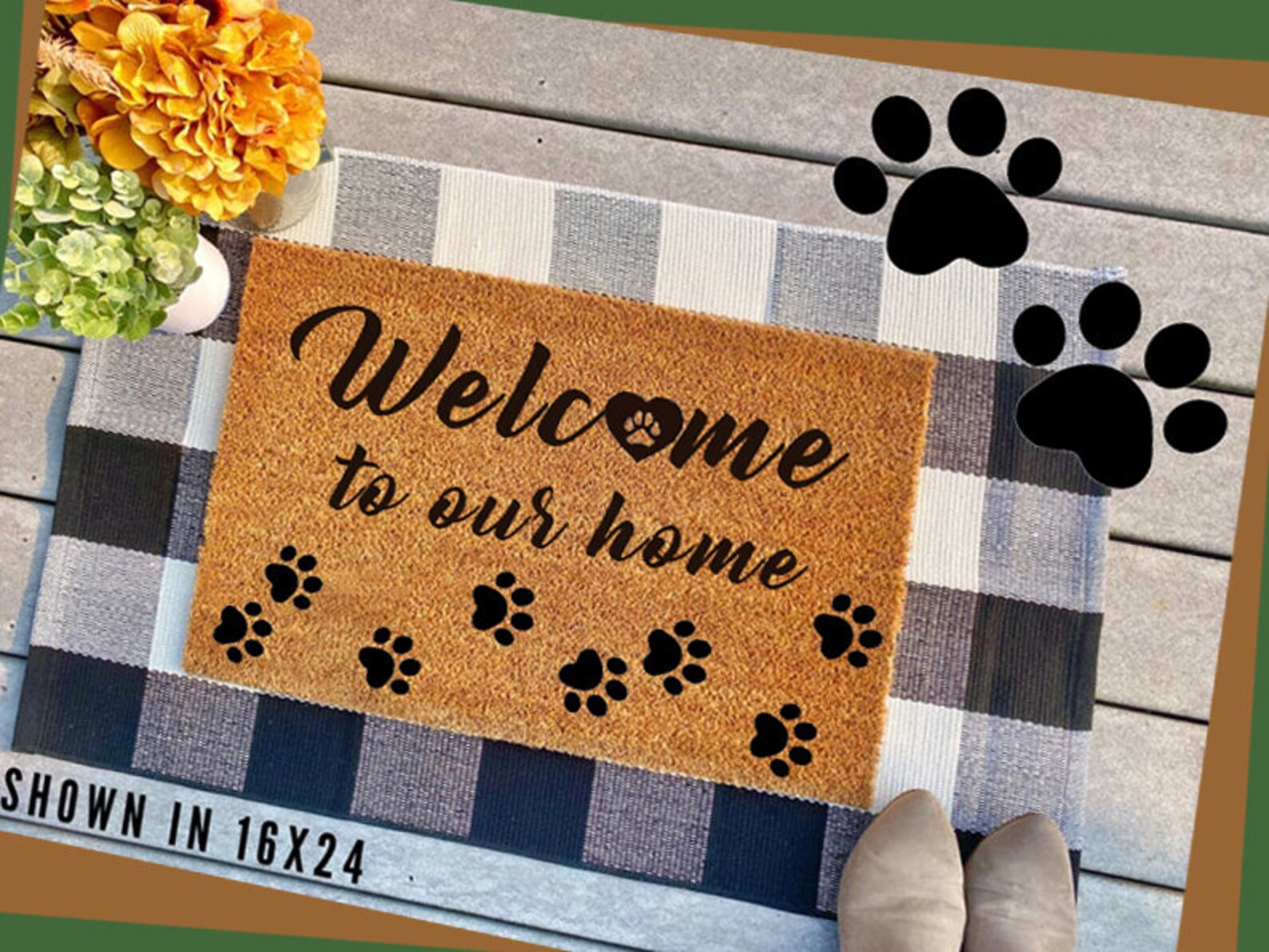 To Our Home Doormat home decor custom doormat Etsy