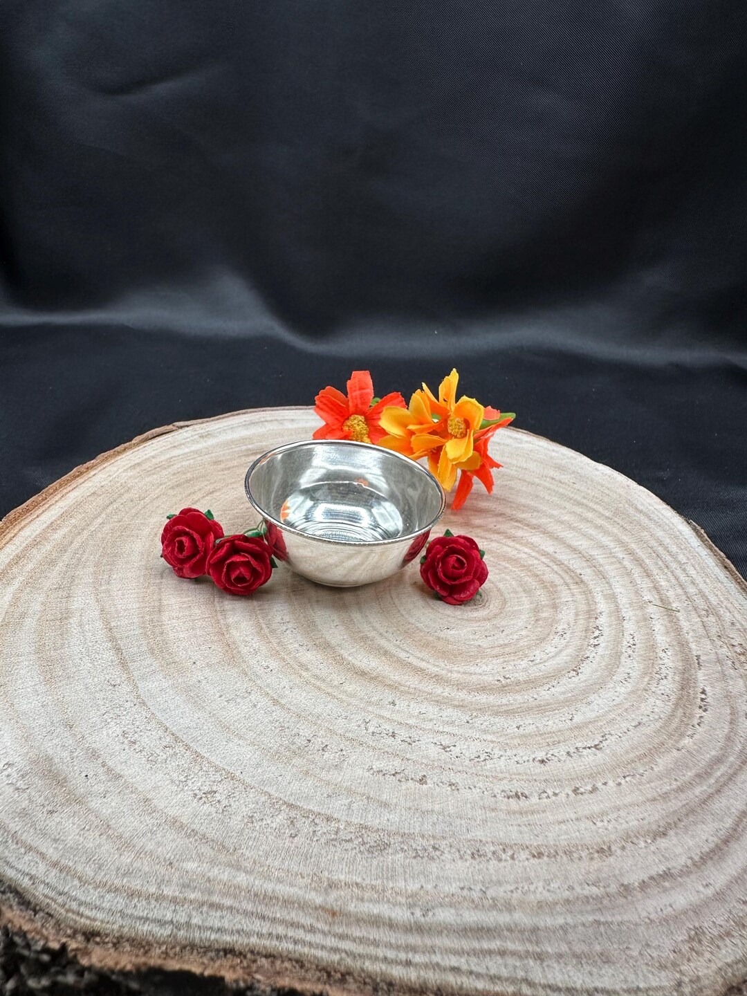 Silver Bowl/ Puja Item/ Prasadam Bowl/ Gifting Item/ Pure Silver ...