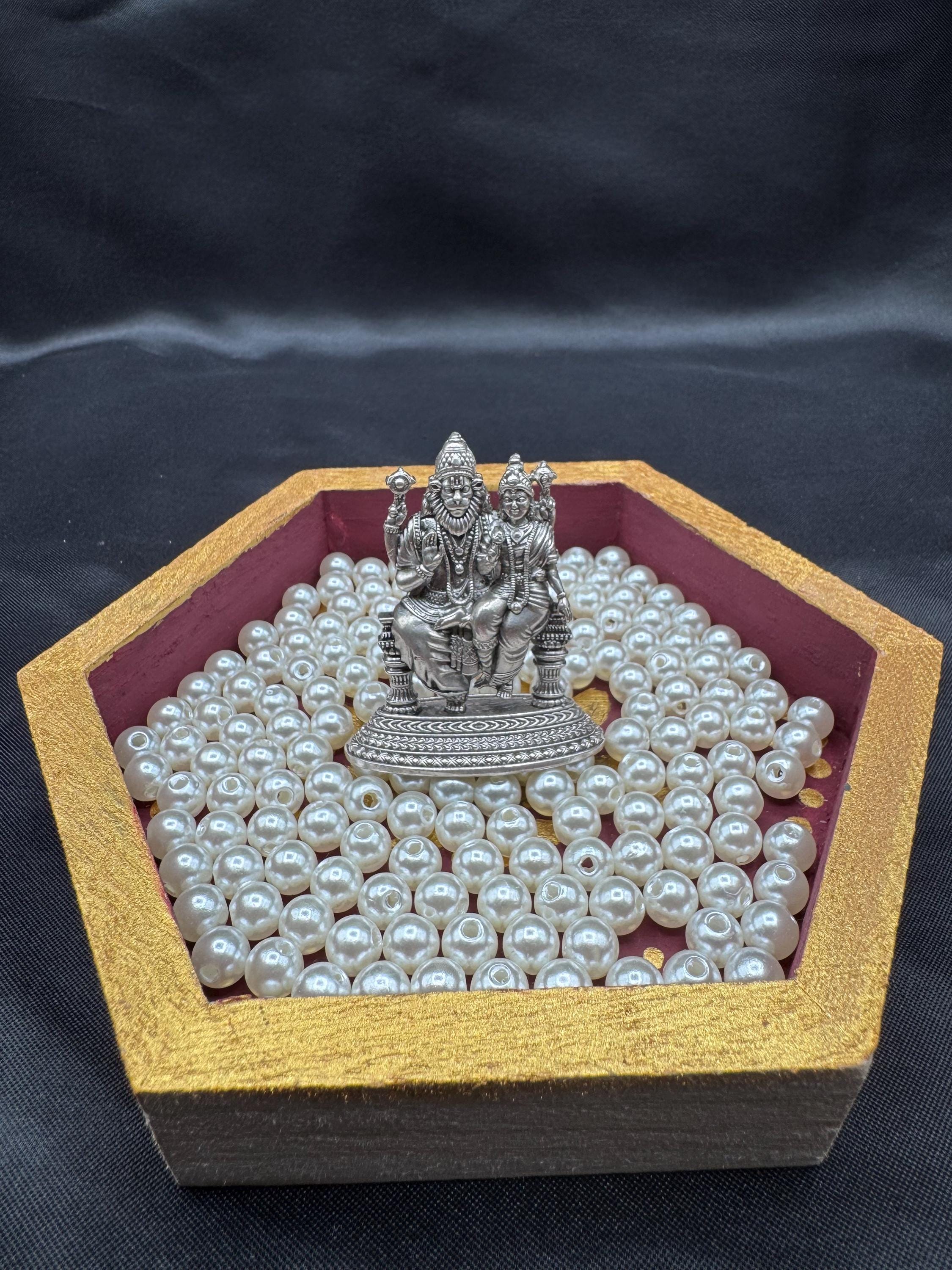 Narasimha Swamy/ Silver Idol/ 92.5 Silver/ Antique Silver/ God