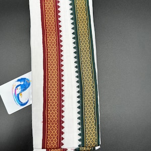 Angavastram/ Wedding Gift/ Gifting Item/ Puja Item/ Dhoti/ Cotton Vasti/ Panchalu/ God Clothes/ White Angavastram