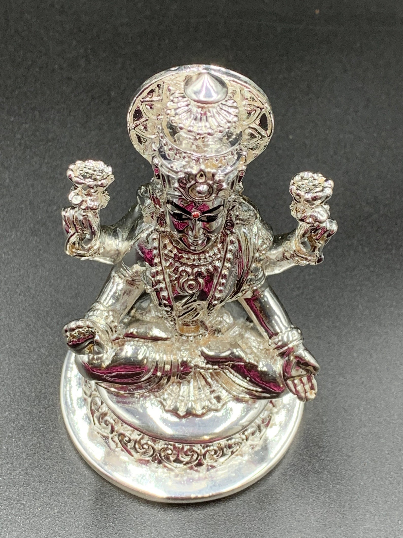 Silver Lakshmi Idol/ Goddess Lakshmi/ Puja Idol/ Wedding Gifts/ Lakshmi