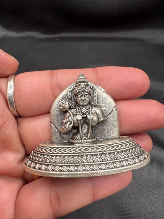 92.5 Silver Idol/ Lakshmi Devi Jewelry/ Puja Idol/ Idol/ Gifting