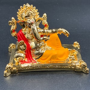 Ganesh Idol/ Sitting Ganapathy/ Puja Idol/ Lord Ganapathy/ Vinayaka Swamy Idol/ Gufting Idol/ Wedding Decor/ Housewarming Gift