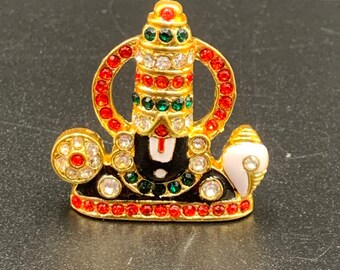 Multicolor Stones Idol/ Balaji Face Idol/ Car Idol/ Shanku & Chakram/ Venkateshwara Swamy Idol